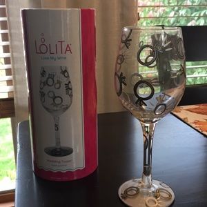 Lolita “Wedding Toast” Wine Glass